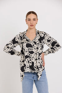 Tuesday Bow Blouse | Mono Link