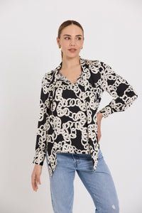 Tuesday Bow Blouse | Mono Link