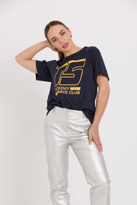 Tuesday Race Pants | Silver Metallic