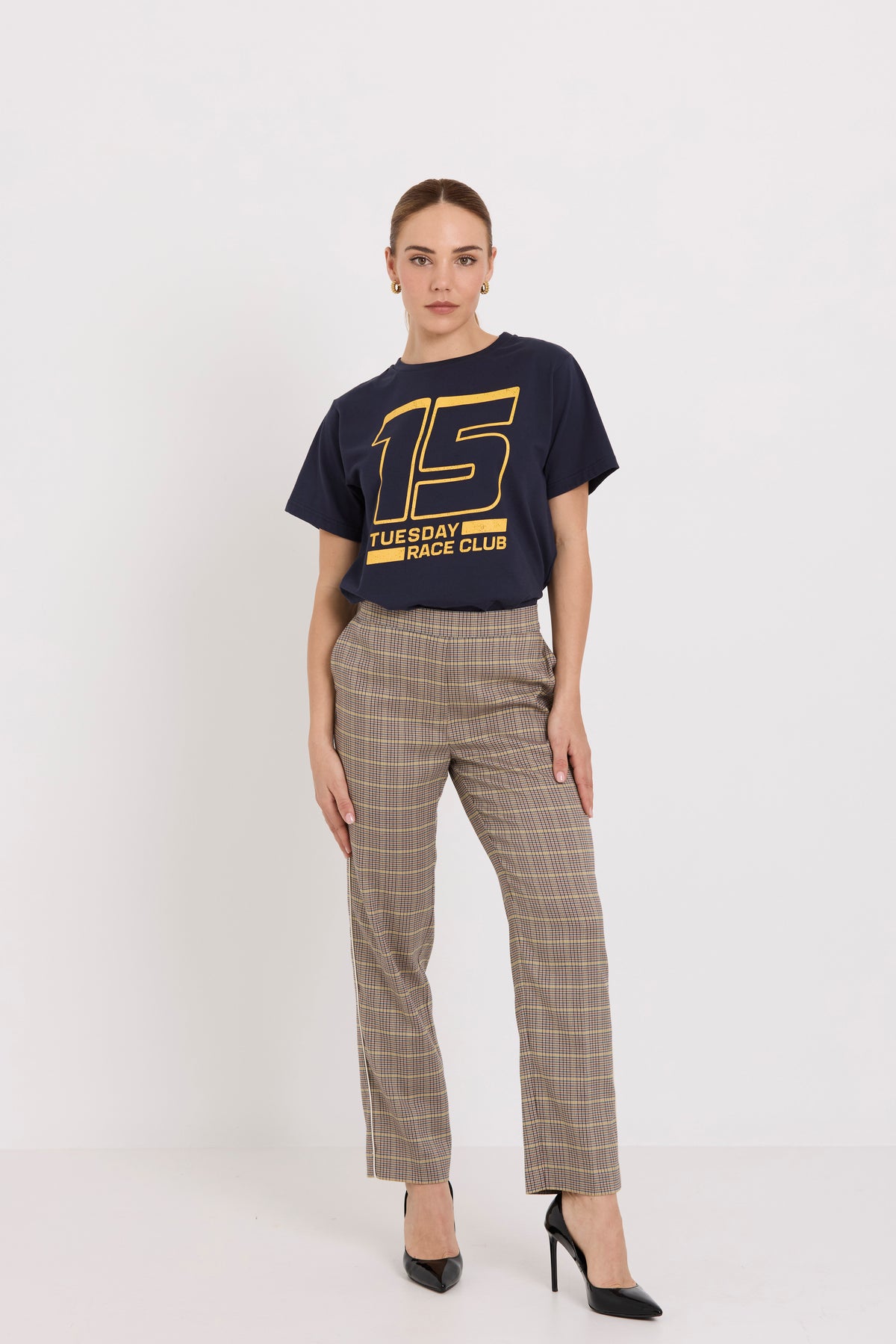 Tuesday Samantha Pants | Daytona Check