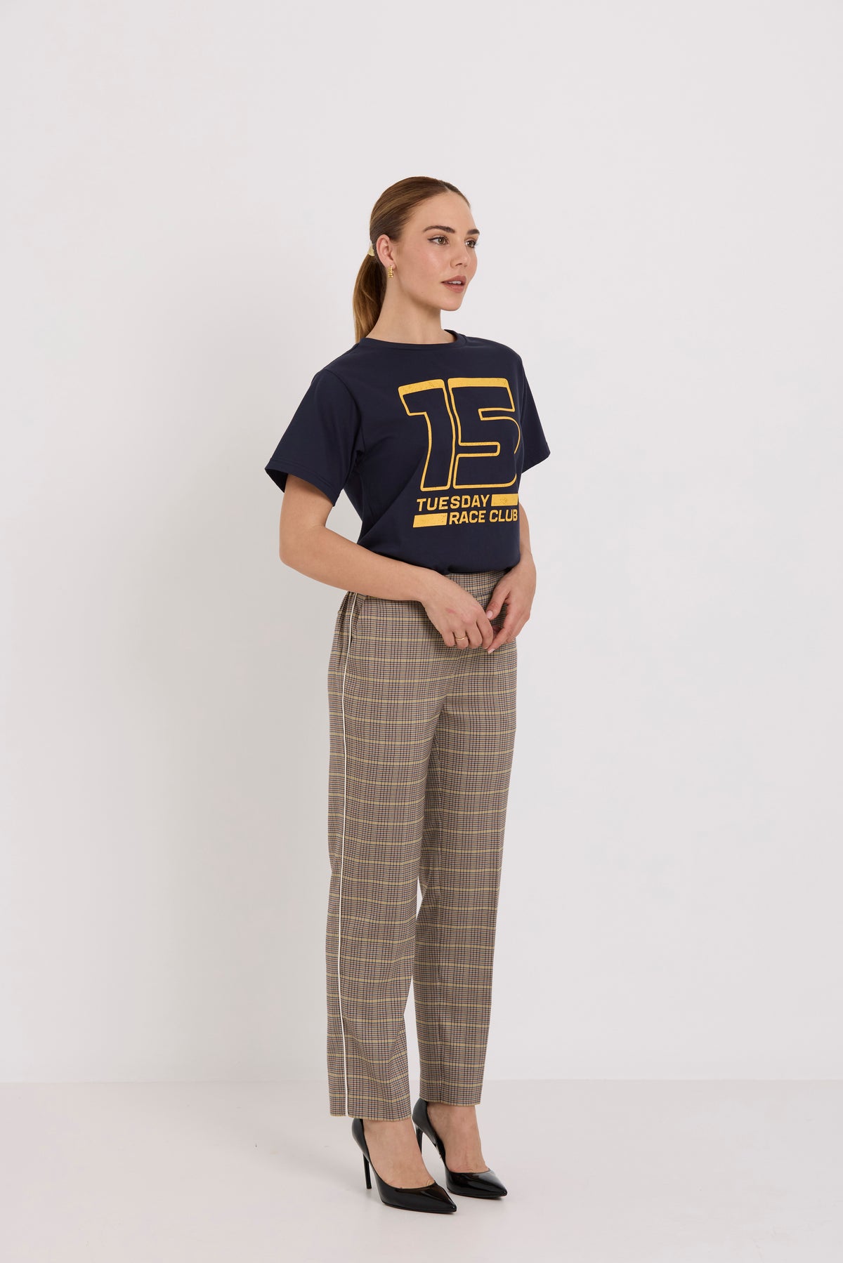 Tuesday Samantha Pants | Daytona Check