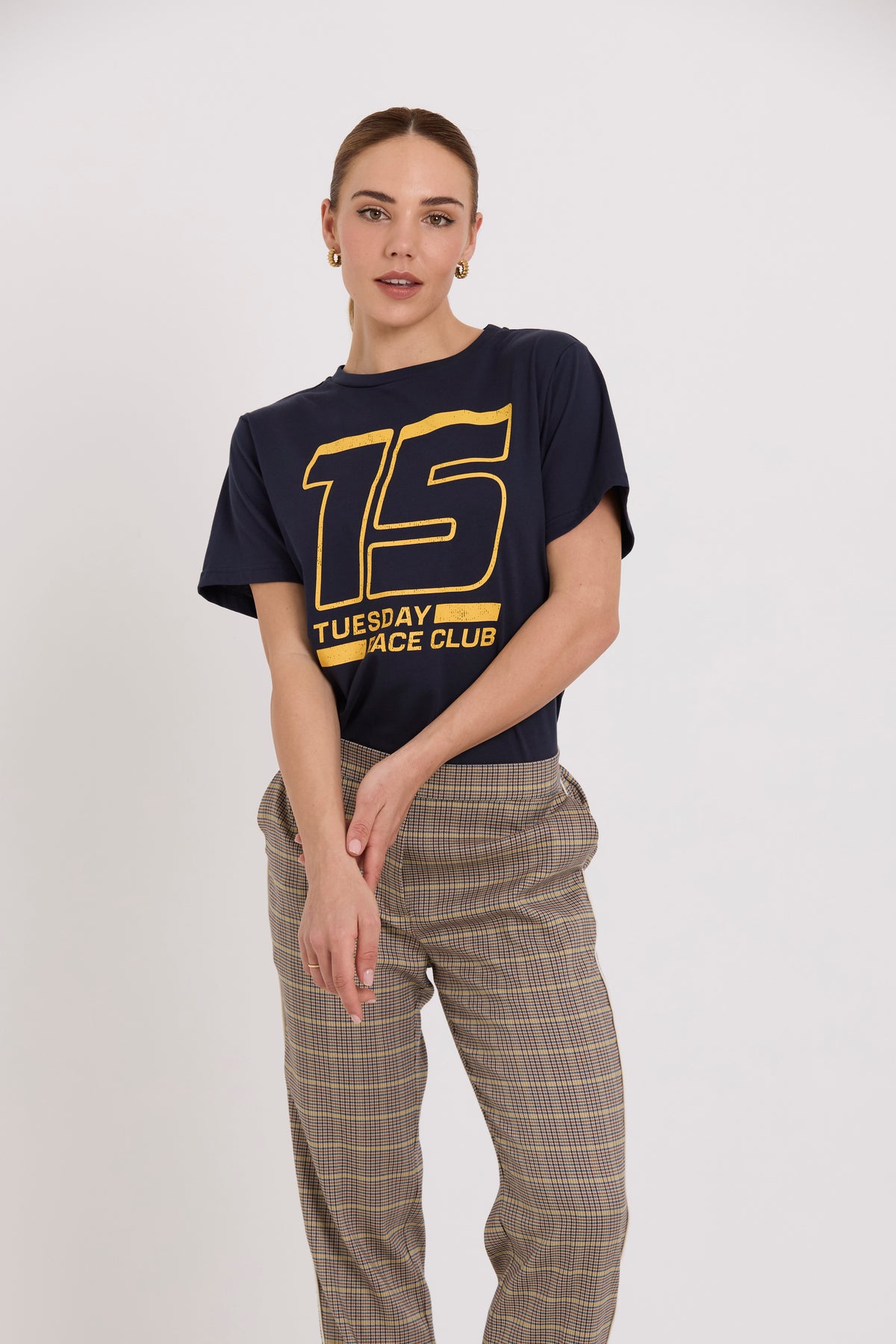 Tuesday Samantha Pants | Daytona Check