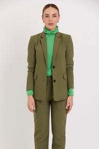 Tuesday Boyfriend Blazer | Olive Suiting