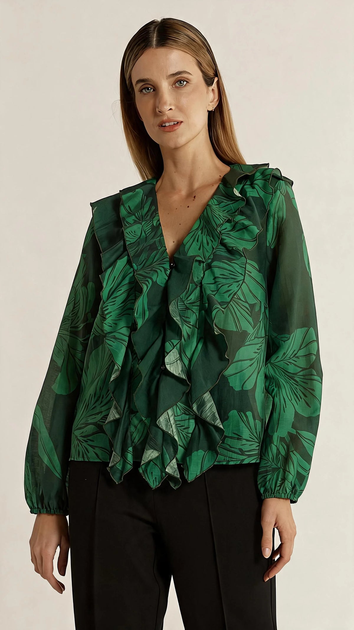 Fate + Becker | Lynn Ruffled Blouse