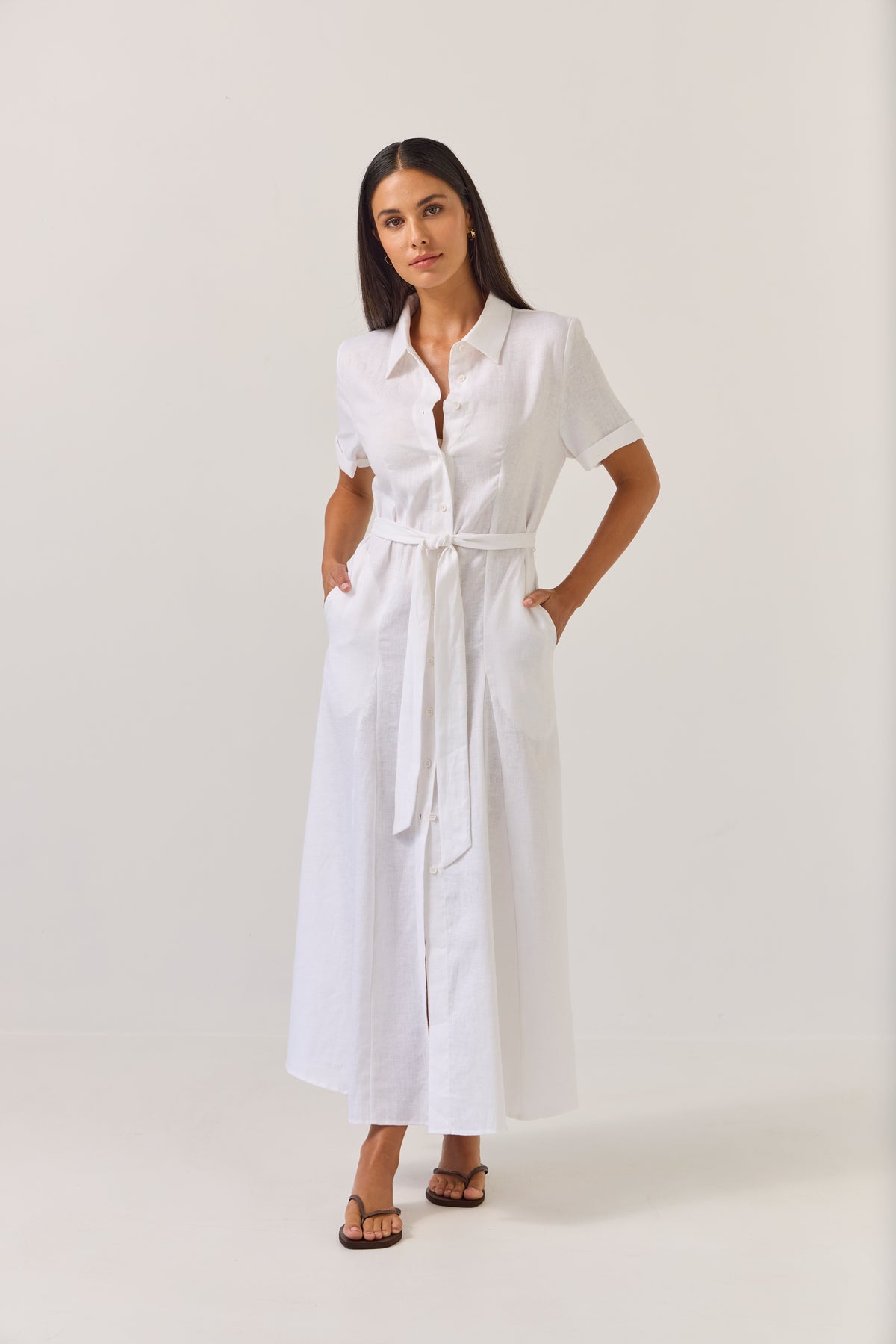 Tuesday | Godet Shirt Dress