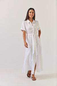 Tuesday | Godet Shirt Dress
