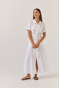 Tuesday | Godet Shirt Dress