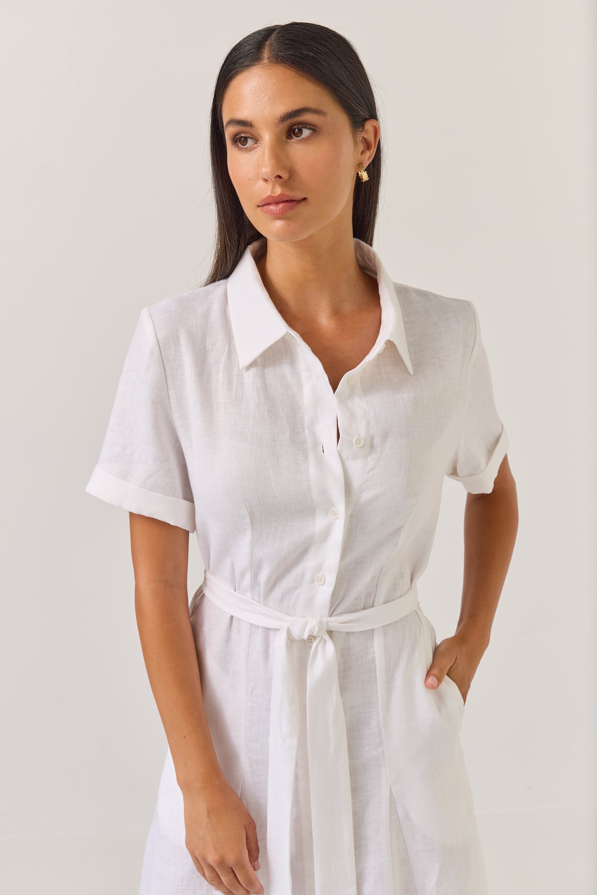 Tuesday | Godet Shirt Dress