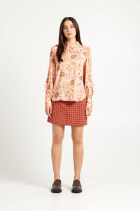 Tuesday | Casino Top - Pink Medallion