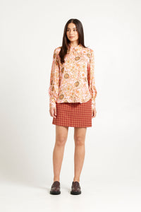 Tuesday | Casino Top - Pink Medallion