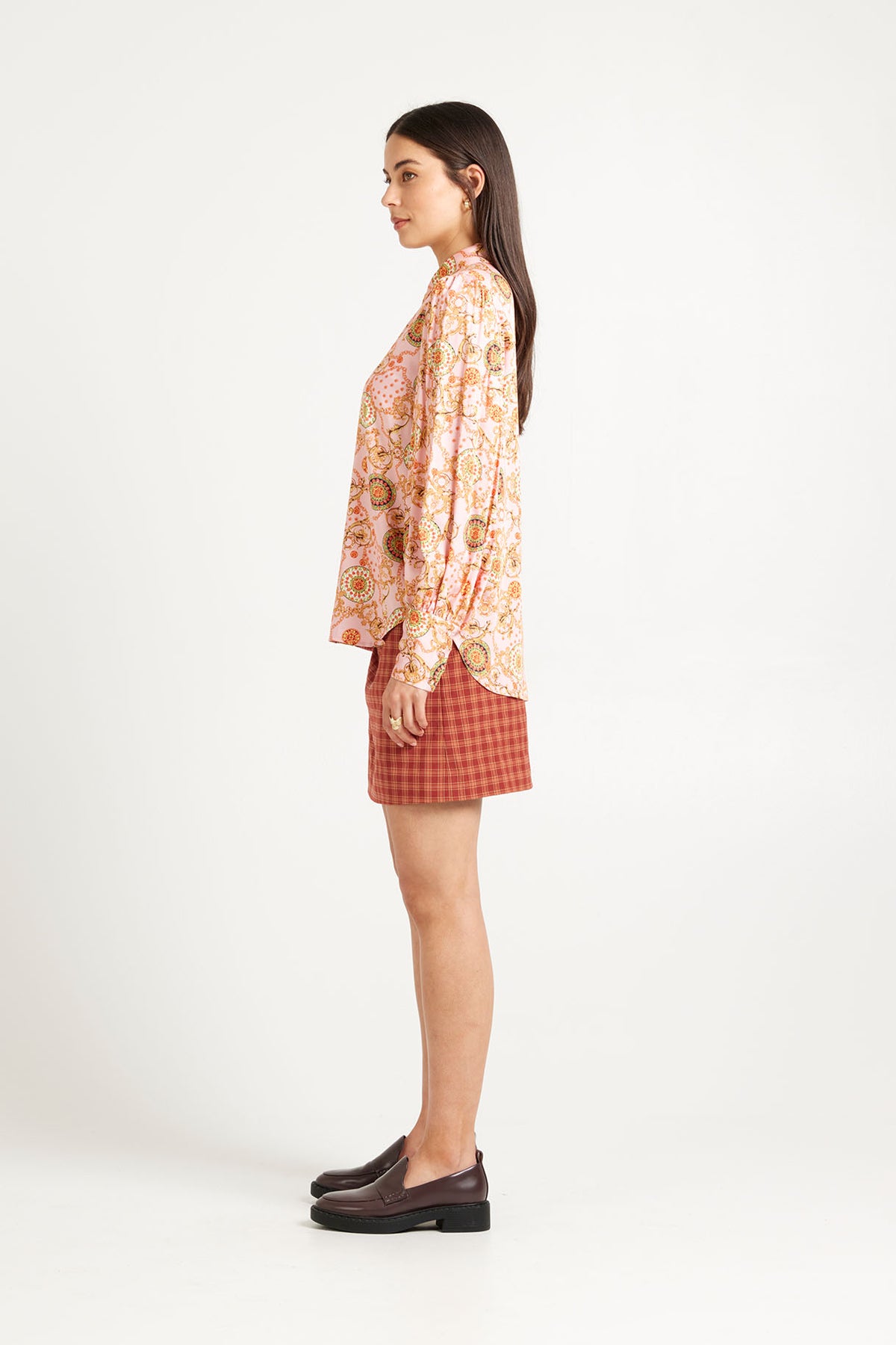 Tuesday | Casino Top - Pink Medallion