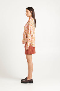 Tuesday | Casino Top - Pink Medallion