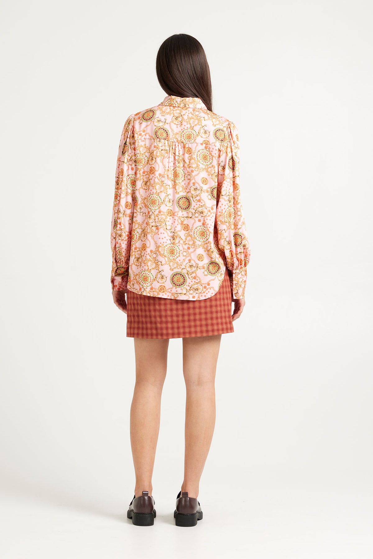 Tuesday | Casino Top - Pink Medallion