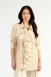 Tuesday | Drape Frill Shirt