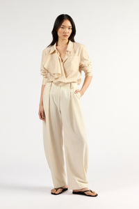 Tuesday | Drape Frill Shirt