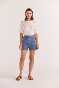 Staple the Label | Nina Denim Shorts