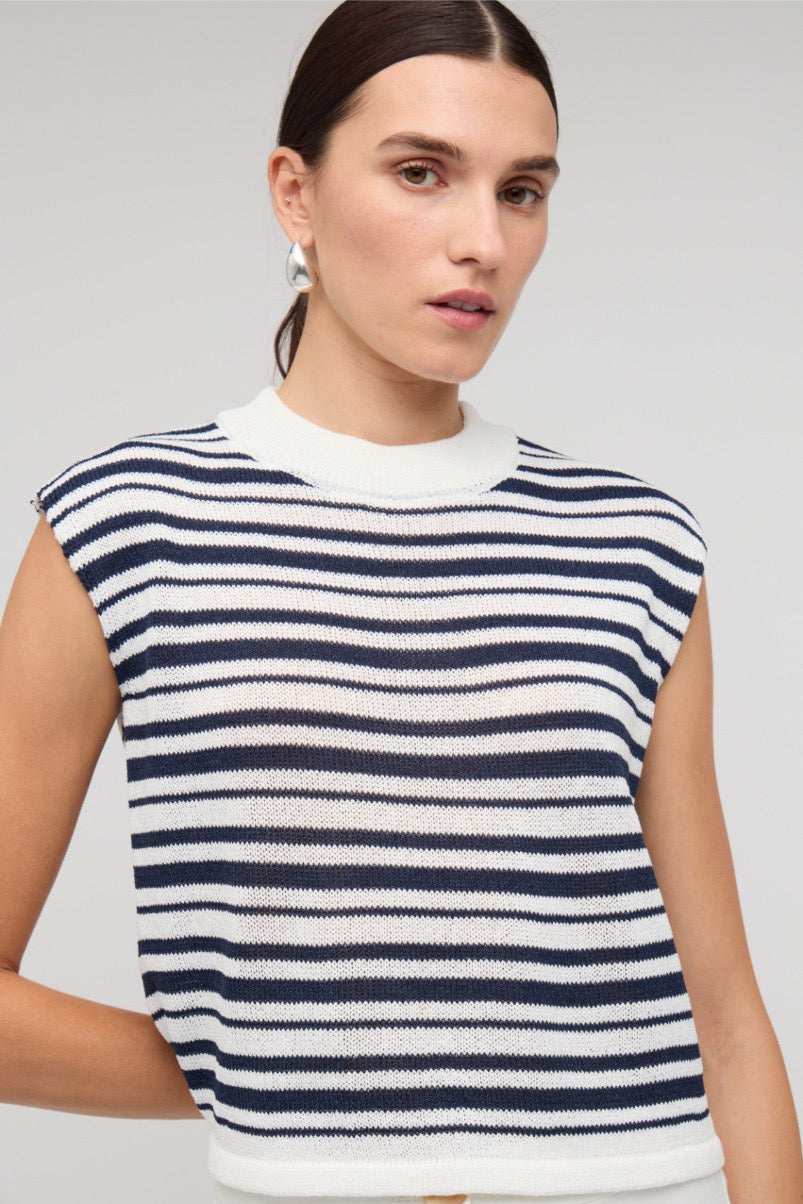 Staple the Label | Palmer Stripe Knit Tank