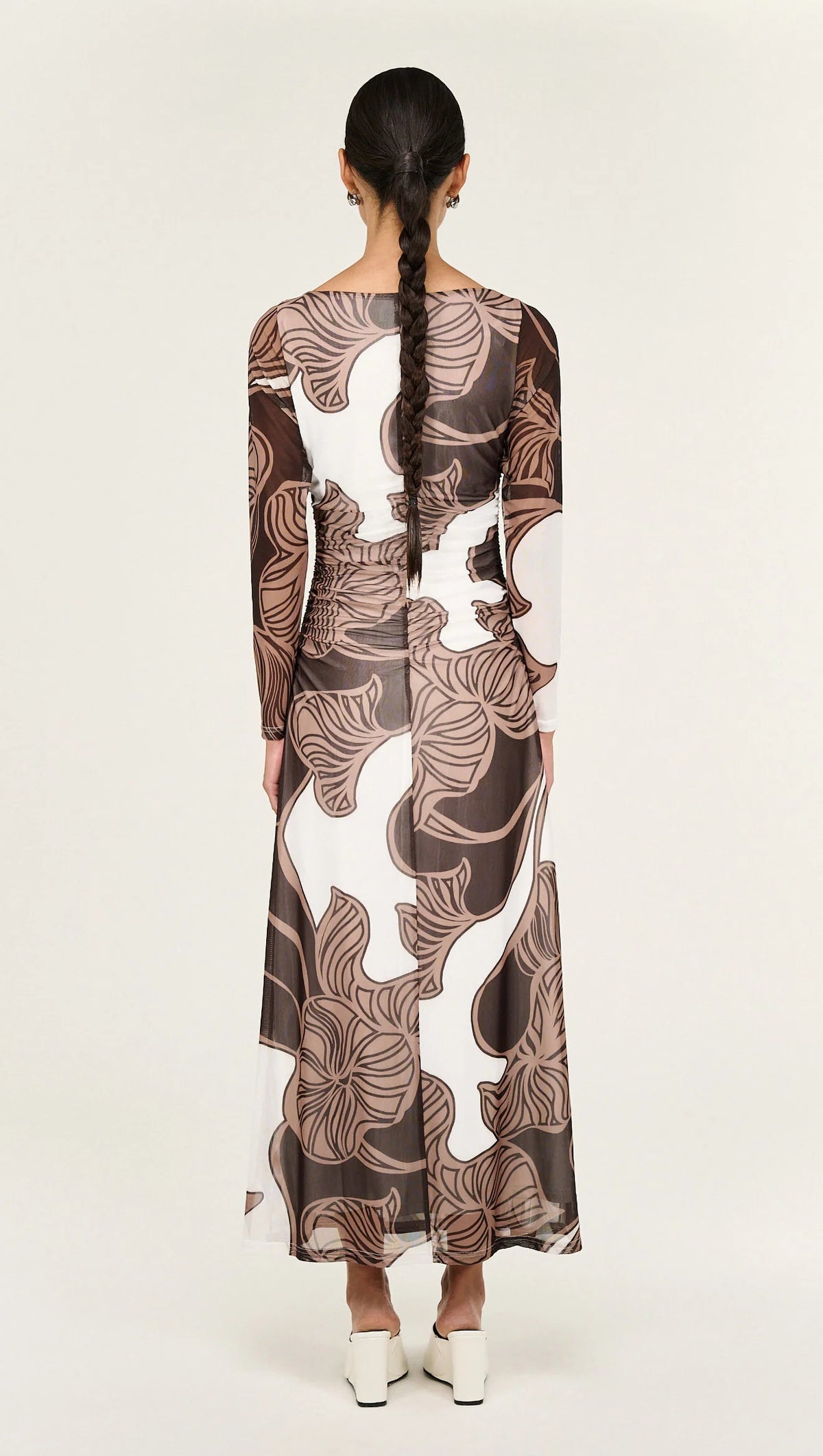 Staple the Label | Ulla Mesh Midi Dress