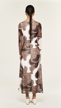 Staple the Label | Ulla Mesh Midi Dress