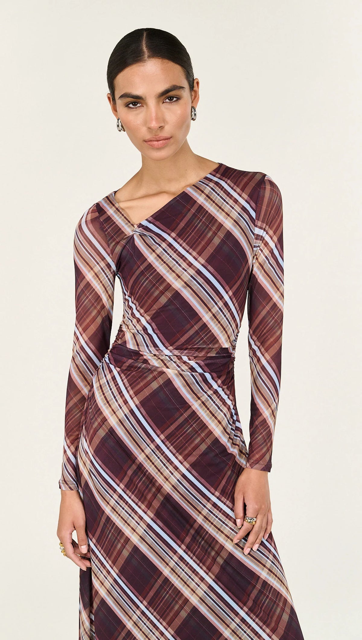 Staple the Label | Arles Mesh Midi Dress