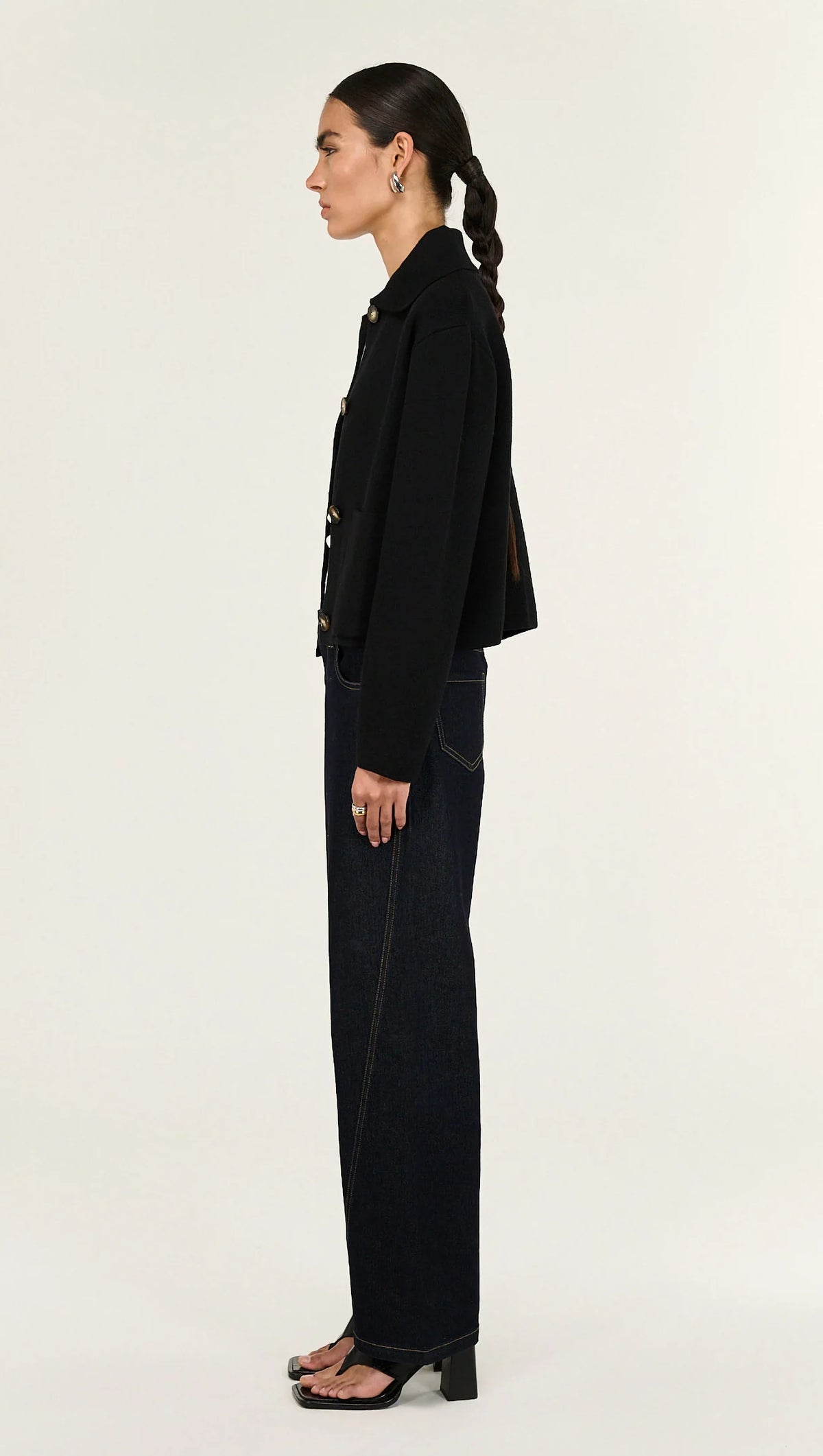 Staple the Label | Aura Knit Barn Jacket