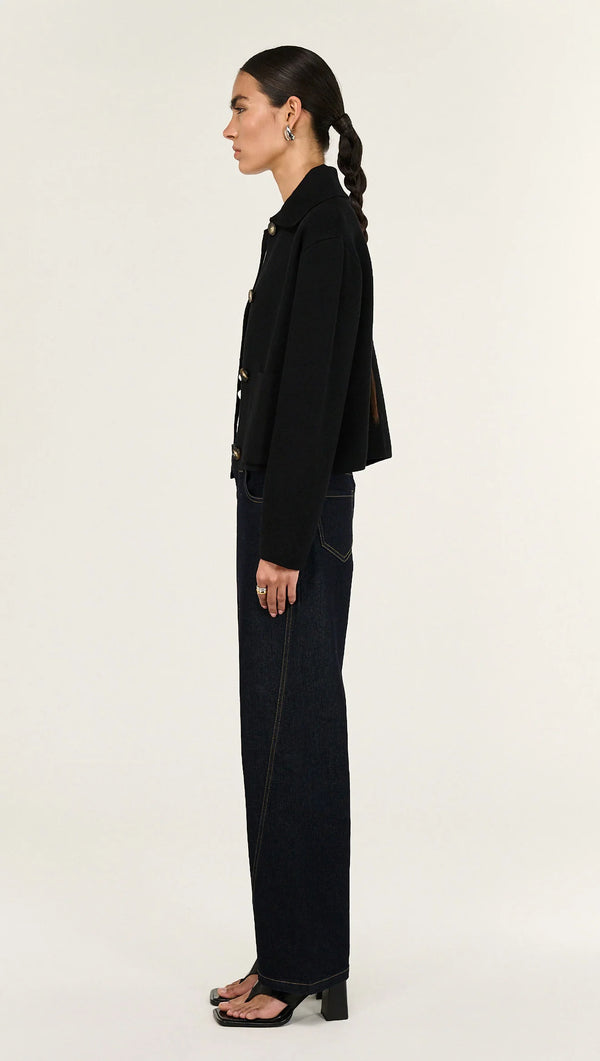 Staple the Label | Aura Knit Barn Jacket