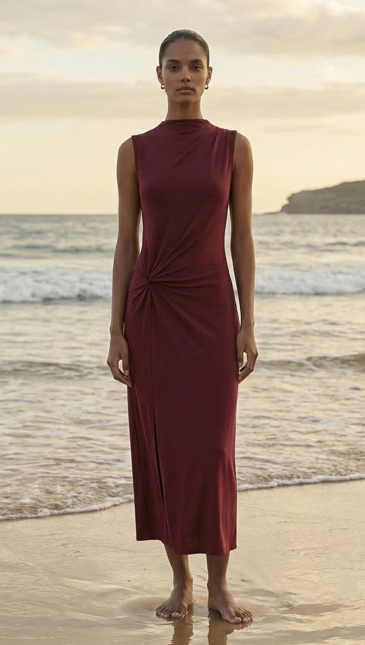 Staple the Label | Velo Twist Midi Dress