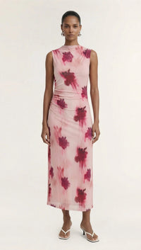 Staple the Label | Ophyria Mesh Midi Dress