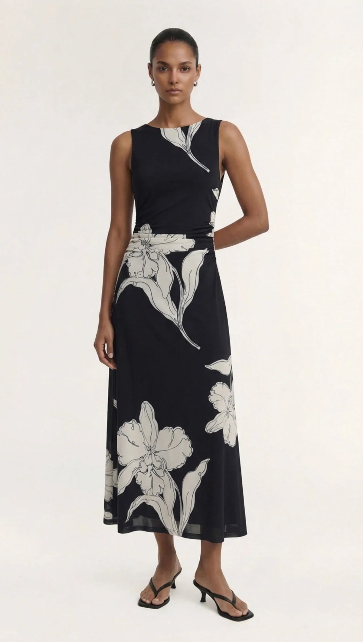 Staple the Label | Veda Mesh Midi Dress