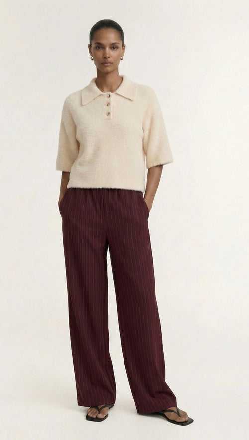 Staple the Label | Celine Polo Knit Top