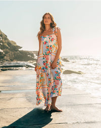 Ebby and I | Sunburst Maxi Dress