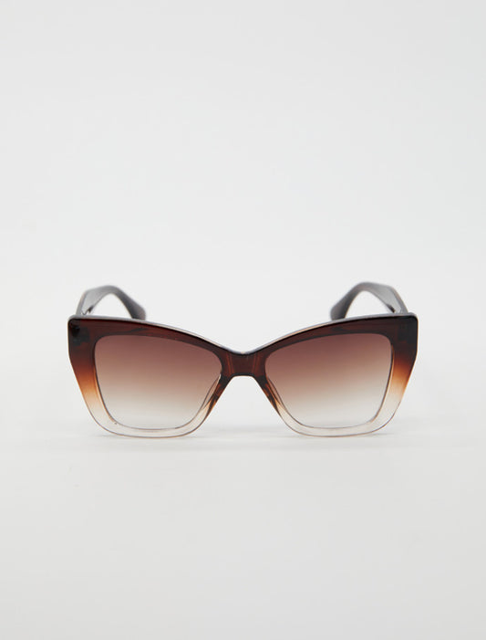 Stella + Gemma Apollo Sunglasses | Ombre Brown