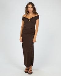 Silent Theory | Atlas Off Shoulder Maxi Dress