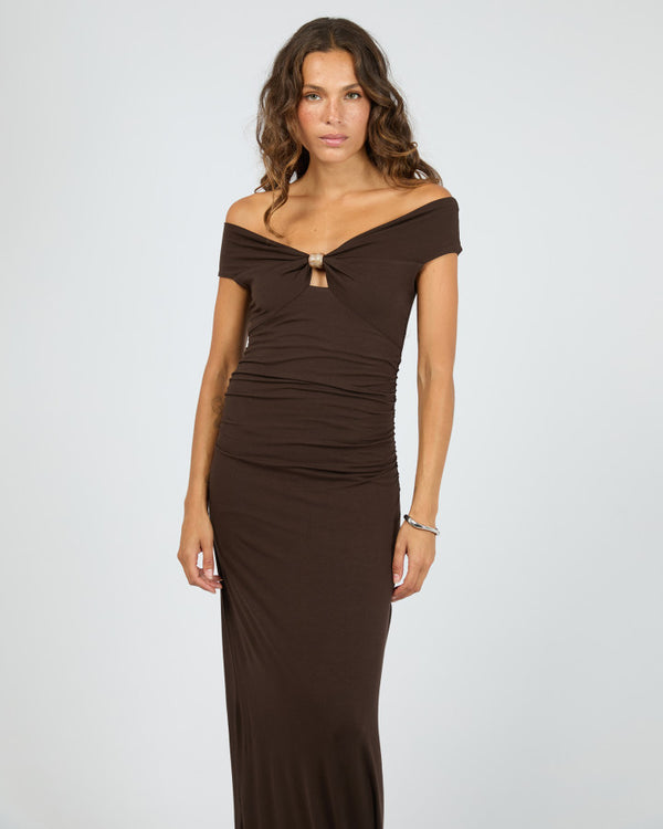 Silent Theory | Atlas Off Shoulder Maxi Dress