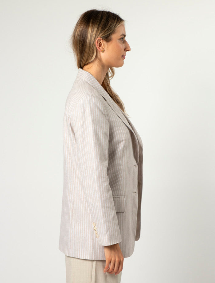 Stella + Gemma Bala Jacket | Tea Stripe