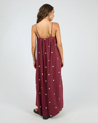 Silent Theory | Bordeaux Maxi Dress