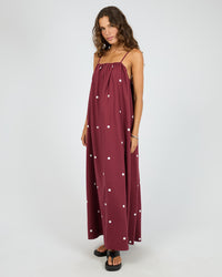 Silent Theory | Bordeaux Maxi Dress