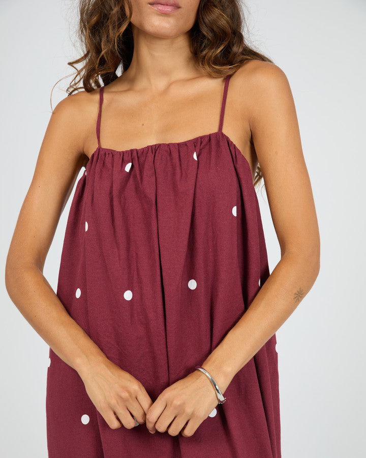 Silent Theory | Bordeaux Maxi Dress