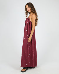 Silent Theory | Bordeaux Maxi Dress