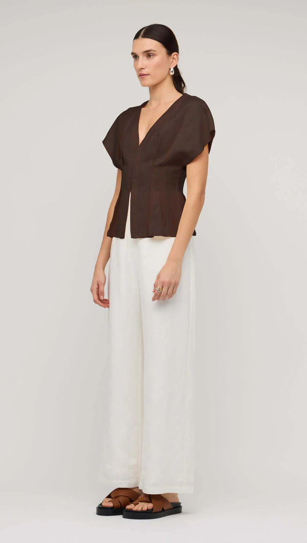 Staple the Label | Estelle Pleated Blouse