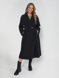 Stella + Gemma Colorado Coat | Black