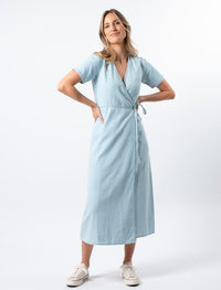 Stella + Gemma Como Dress | Light Blue Wash