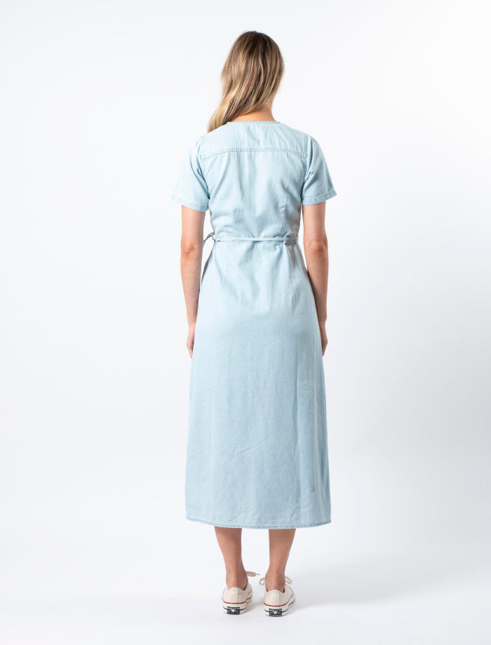 Stella + Gemma Como Dress | Light Blue Wash