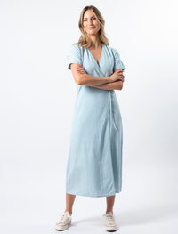 Stella + Gemma Como Dress | Light Blue Wash