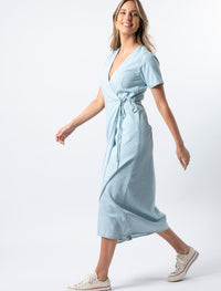 Stella + Gemma Como Dress | Light Blue Wash