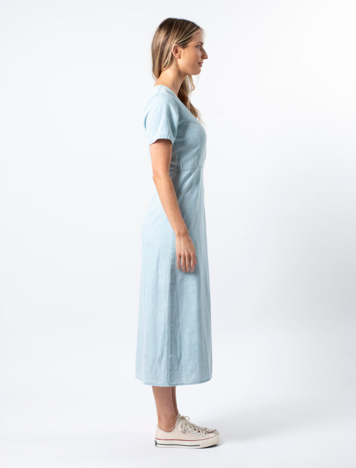 Stella + Gemma Como Dress | Light Blue Wash