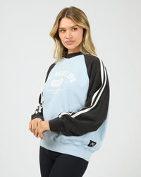 All About Eve | Contrast Club Raglan Crew
