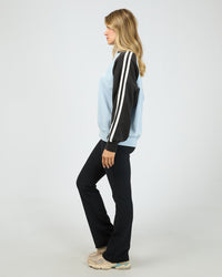 All About Eve | Contrast Club Raglan Crew