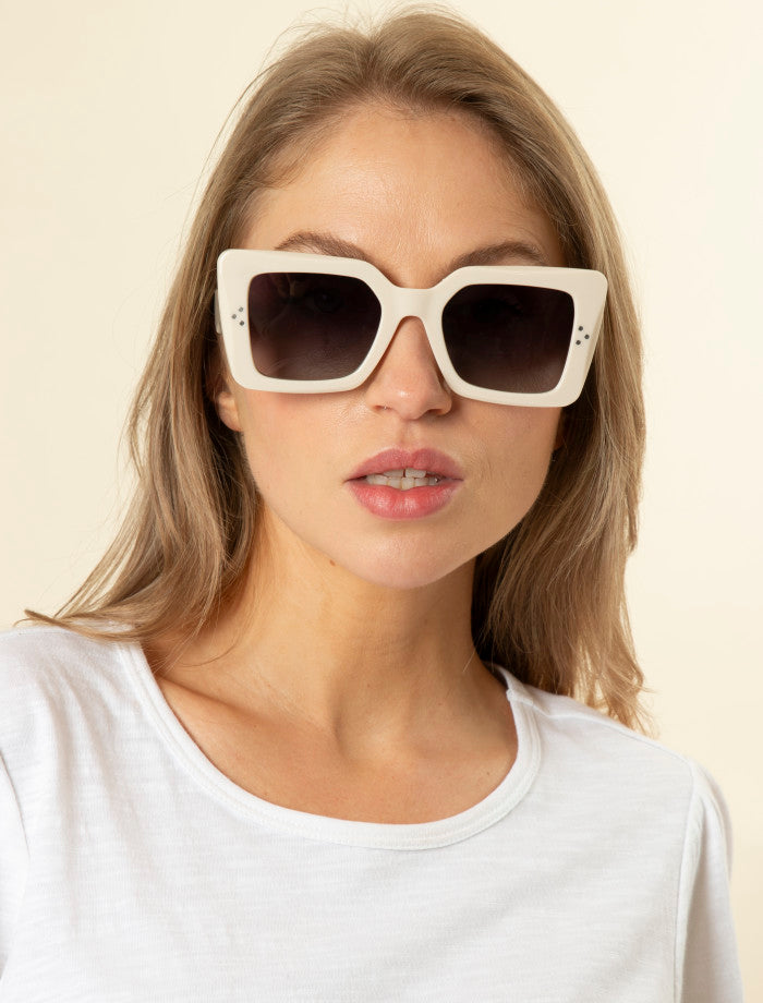 Stella + Gemma Cora Sunglasses | Beige