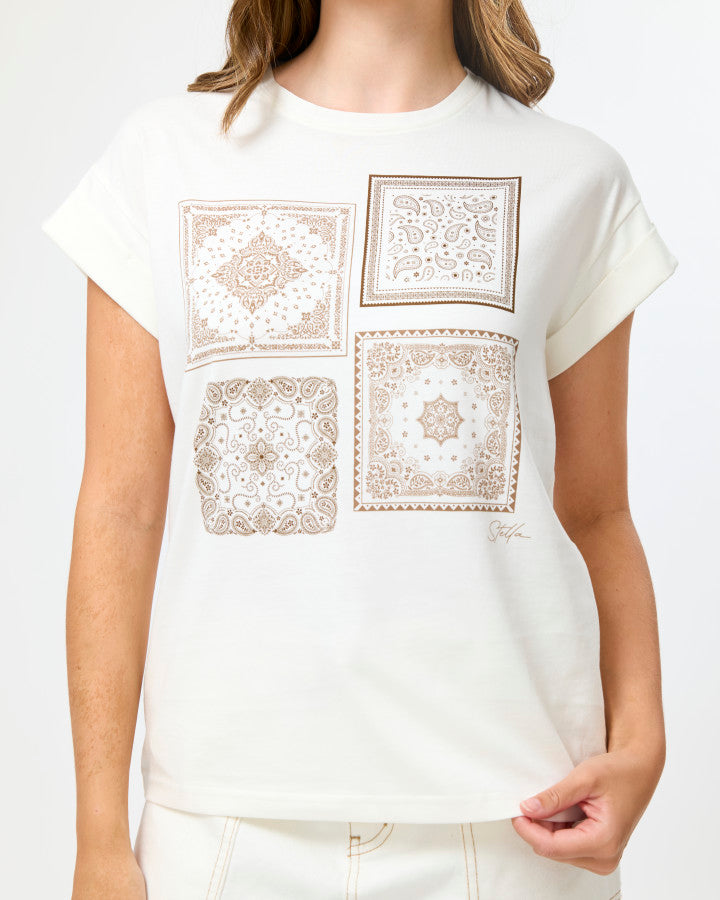 Stella + Gemma | Cuff Tee Clay